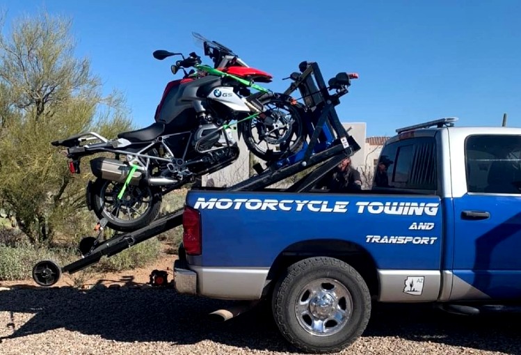 Motorcycle tow in Tucson, AZ